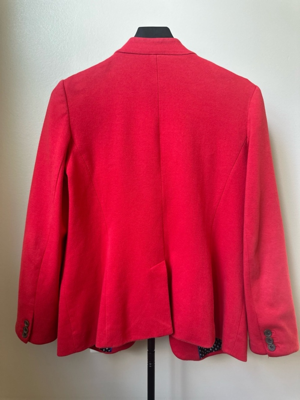 Talbots Red Single-Button Notch Blazer - Picture 14 of 14
